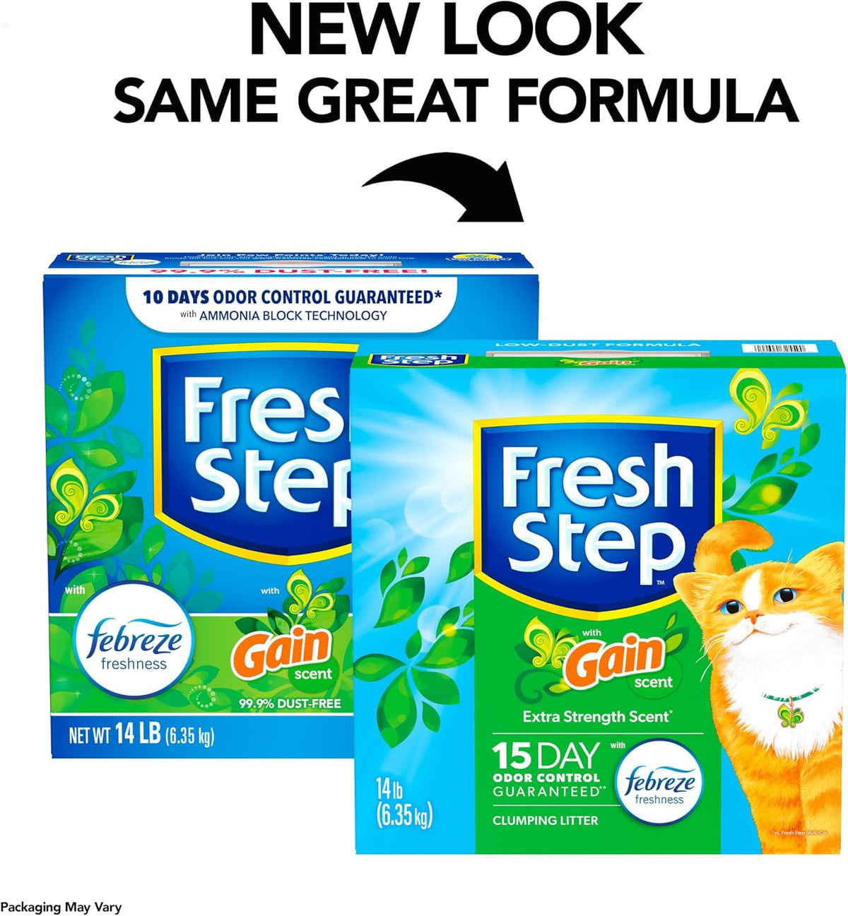 Fresh Step Odor Shield Multi Cat Clumping Cat Litter - Gain / 14 lb (Pack of 2) - image 2