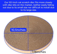 Round Cat Scratcher Refill - 5 pcs - image 2