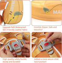 Mambobaby Float with Canopy & Tail - Yellow (Pumpkins) - image 3
