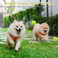 Magicorange 10 Pack Squeaky Mini Tennis Balls - 40 Pack / Yellow - image 4