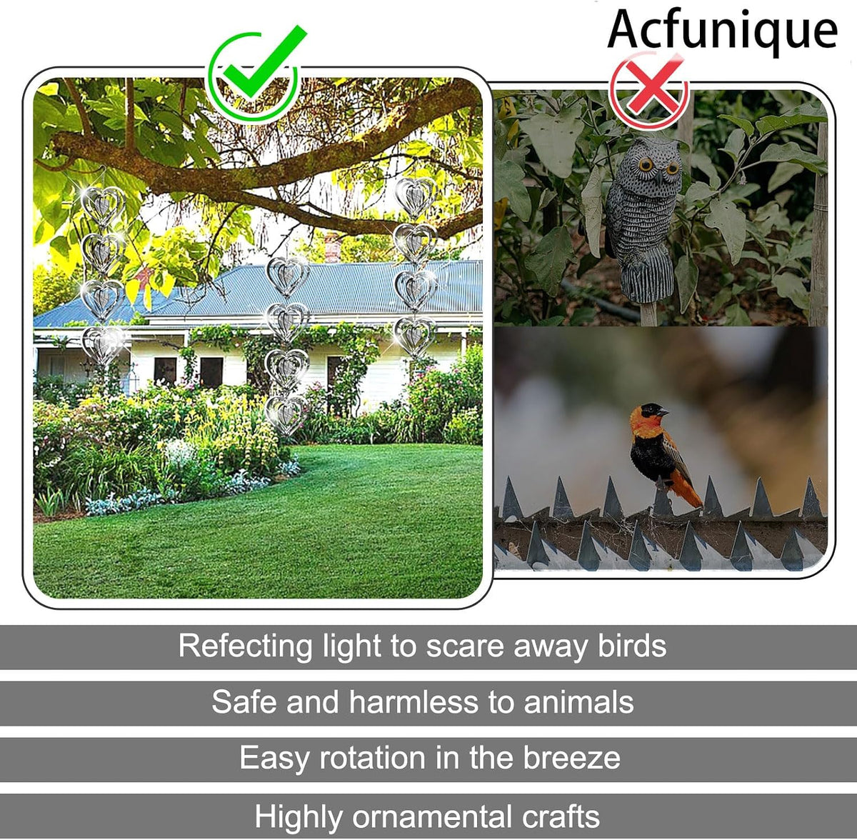 Bird Deterren for Outside Patio - image 4