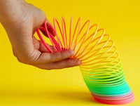 JA-RU Big Rainbow Magic Spring Toy Coil 1702-2A – Fun for Kids & Family - 9 Pack / Rainbow Spring Ring - image 4