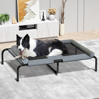 PETIME Cooling Elevated Pet Cushion Bed Raised Dog Cots for Small Dogs - 54 Inch