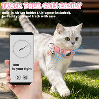 PUPTECK Halloween Cat Collar Breakaway with Bells, Kitten Outfit – Essentials for Cats - Candy Pink / NECK (7.87"-11.8") - image 3
