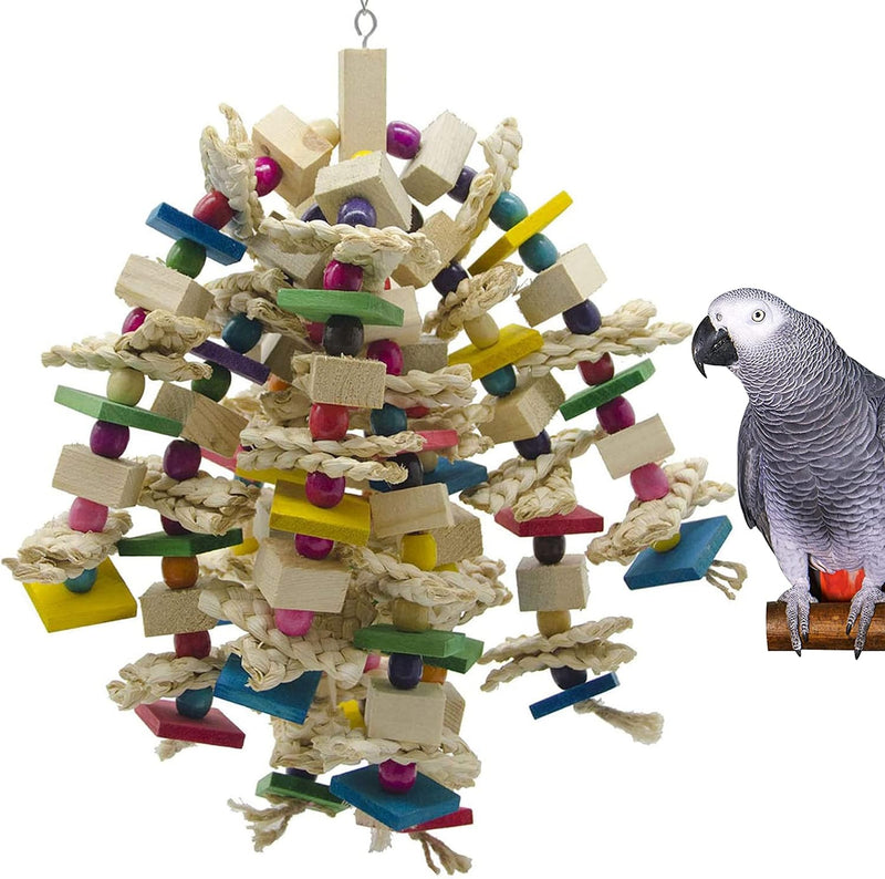 Large Parrot Bird Chewing Toy