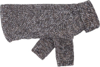 Fitwarm Thermal Knitted Dog Sweater Doggy Winter Coat Pet Clothes - X-Small / Heather Black - image 3