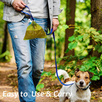 Dog Poop Bag Holder Leash Dogs Waste Bag Clip Dispenser Plastic - 1 Count (Pack of 1) / White - image 2