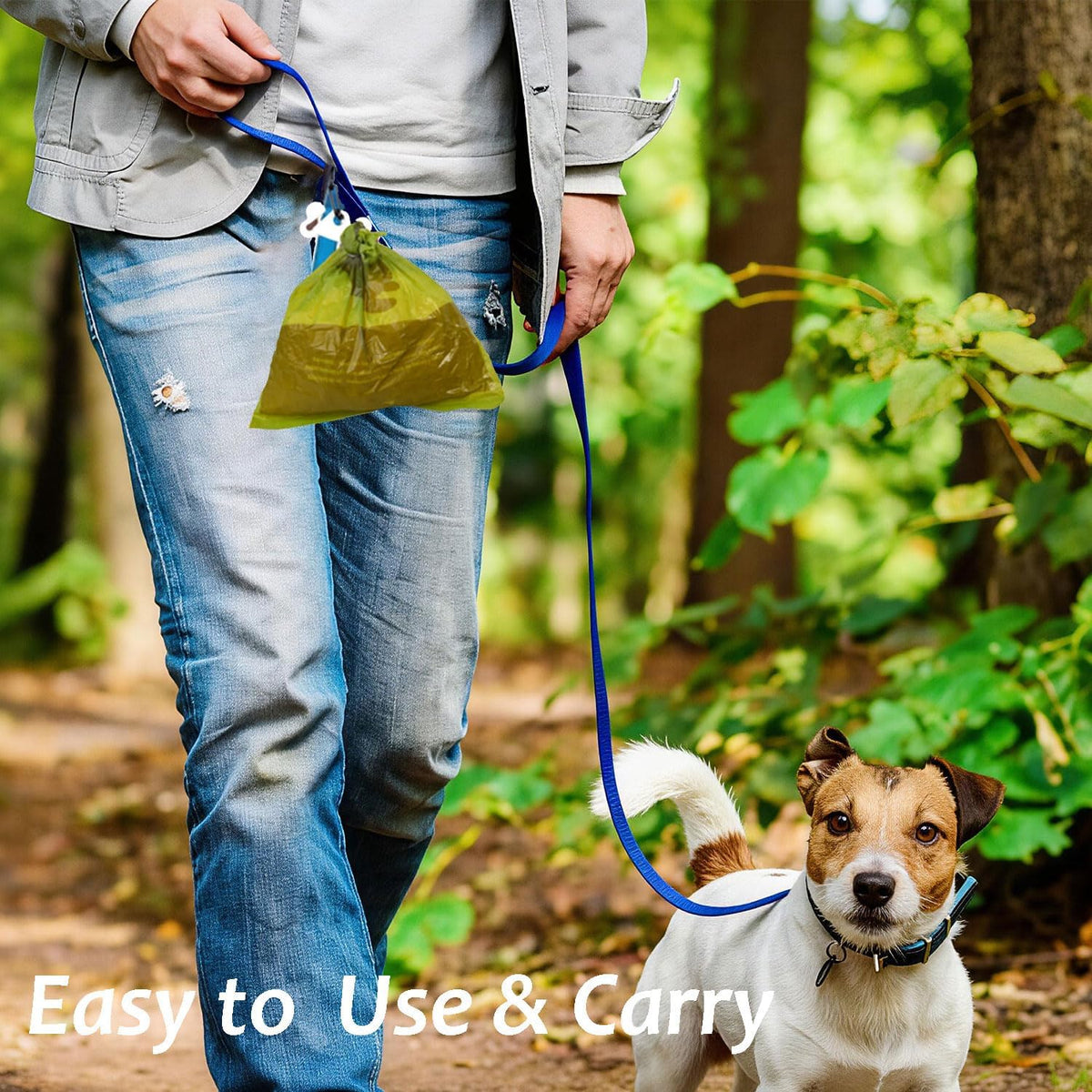 Dog Poop Bag Holder Leash Dogs Waste Bag Clip Dispenser Plastic - 1 Count (Pack of 1) / White - image 2