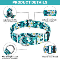 Hikiko nylon martingale dog collar without buckle - view 4