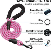 haapaw Dog Harness with Leash Set - L / Pink - image 3