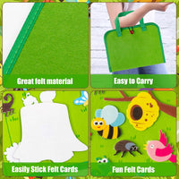 WATINC Travel Felt Board Story Set - Insect - image 3