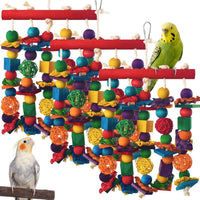 DBNESS Bird Toys, Parakeet Chewing Toy - 3 PCS
