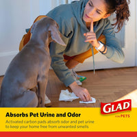 Glad for Pets, Activated Carbon Disposable, Dog Pee Pads - Large / 150.0 - image 3