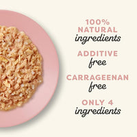 Applaws Natural Wet Kitten Food in Broth, Limited Ingredient Canned Wet Kitten Food, No Additives, Made with Natural Ingredients, Tuna Fillet & Salmon in Broth (24 x 2.47oz Cans)