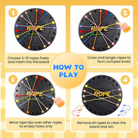 Lartoys Rope Untangling Puzzle Game - Large(8.8 in) - image 4