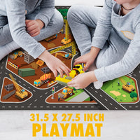 MOBIUS 7-in-1 Take-Apart Construction Truck Set with Drill - 7 in 1 Construction Playset With Accessories - image 4