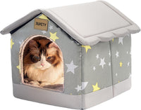 Dog House Indoor, L Size Indoor Dog House for Medium Dog – Essentials for Dogs - Gray / M - image 2