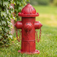 7.8" H Metal Potty Training Fire Hydrant for Dogs to Pee On Indoor - 12"