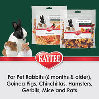Kaytee Natural Snack with Superfoods For Pet Guinea Pigs, Rabbits, Hamsters, and Other Small Animals, Sweet Potato & Cranberry, 3 Ounces