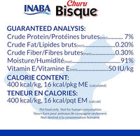 INABA Churu Bisque for Cats, Creamy Lickable Purée Side Dish with Vitamin E, 1.4 Ounces per Pouch, 12 Pouches, Chicken Recipe