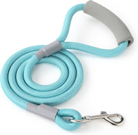 Mile High Life Dog Leash, with Padded Handle - Turquoise / 4 Feet