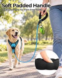 Taglory Rope Dog Leash for Medium Large Dogs - 1/2" x 5 FT (20~120 lbs.) / Blue - image 2