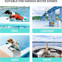 Inflatable Large Dog Water Ramp Float Floating Ramp-Swimming Pets Up - 200 pounds - image 3