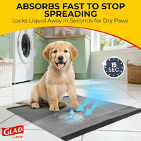 Glad for Pets, Activated Carbon Disposable, Dog Pee Pads - Large / 50.0 - image 2