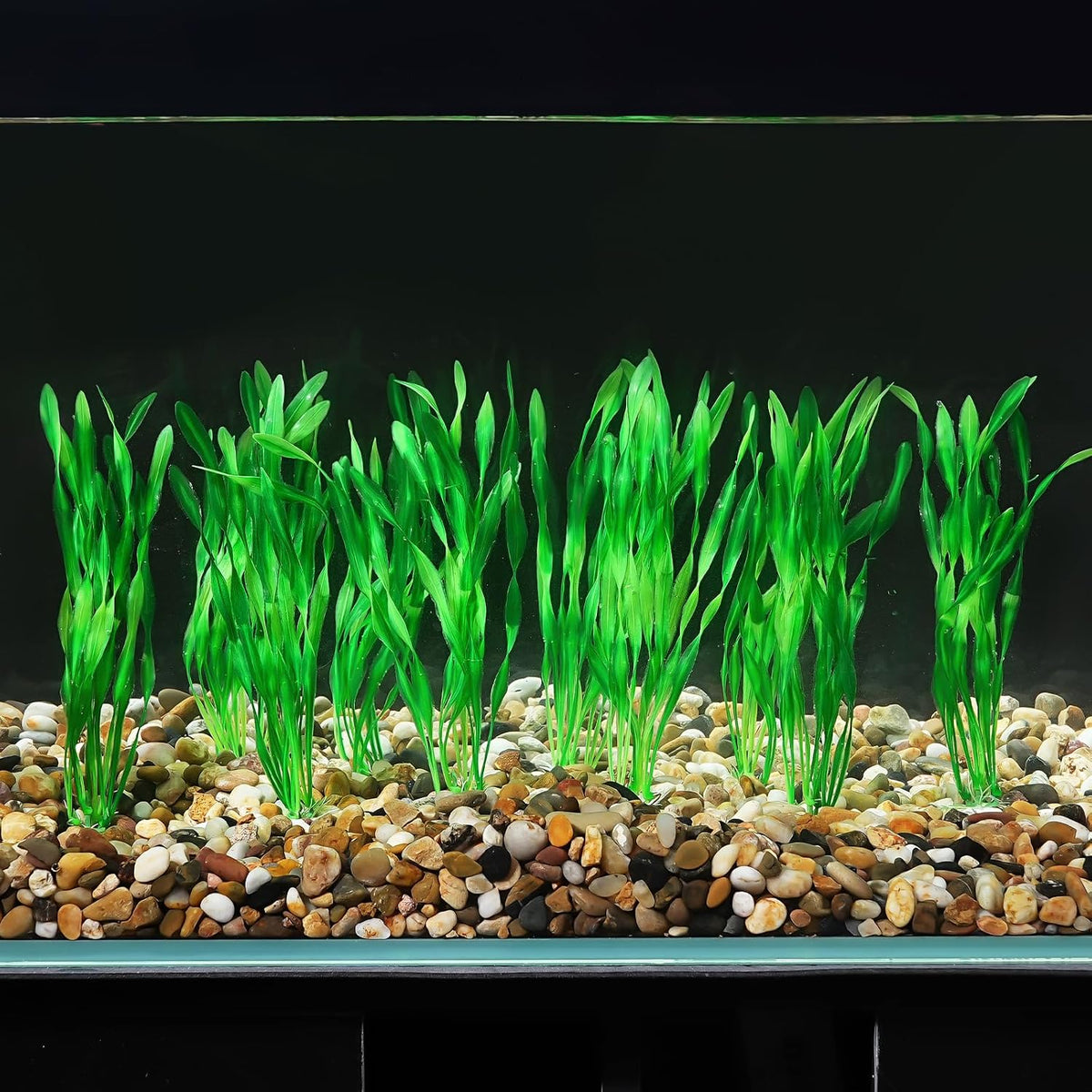 AQUANEAT Fish Tank Artificial Plants - 8inch - image 2