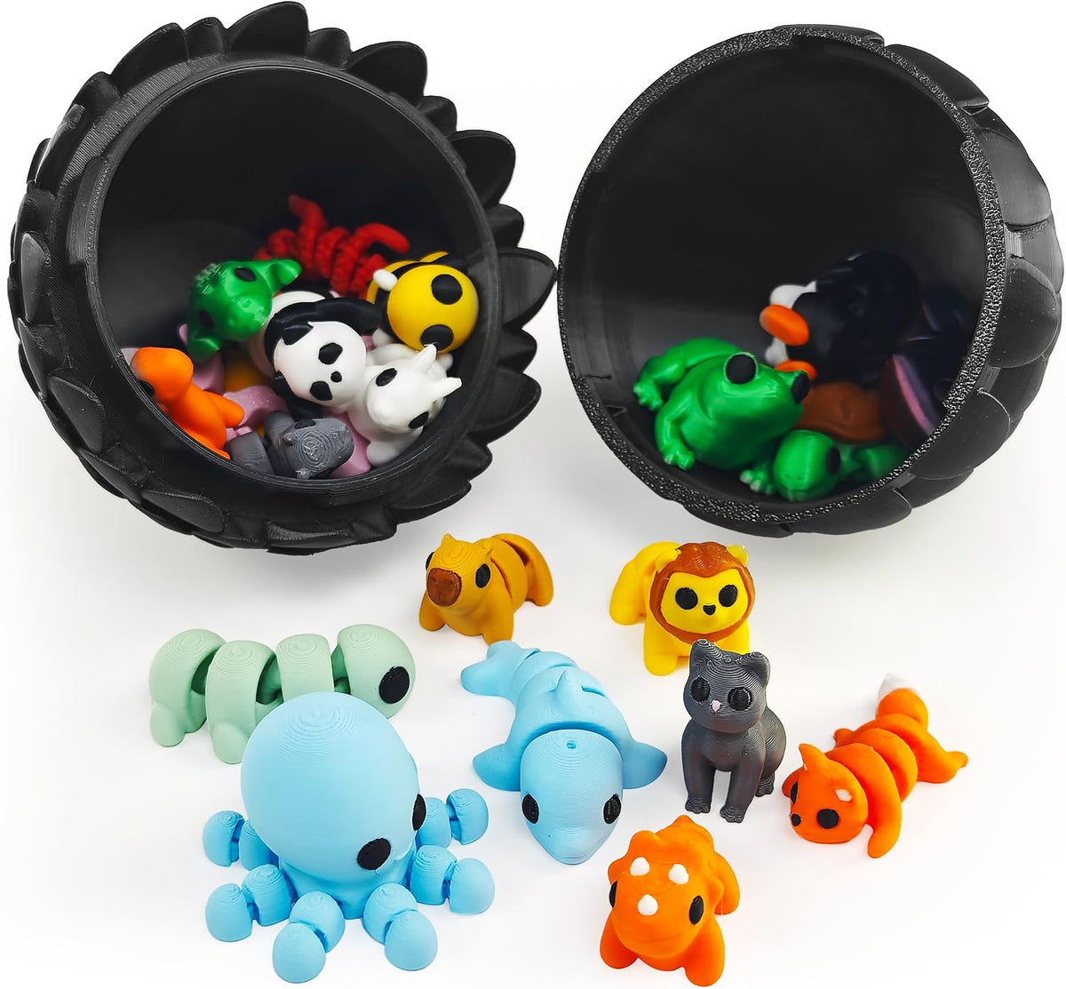 50 pcs 3D Printed Animal Figurines - Animal C - image 2