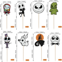 Rsstarxi 24 Pack Ghost Baby Boo Cupcake Toppers Glitter Spooky Little - Design 27 - image 2
