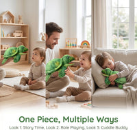Marine Animals Hand Puppets for Kids, Toddler Includes Sharks - Turtles / Marine Animals