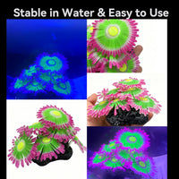ZtohPyo Glow Fish Tank Decorations - Pink - image 4