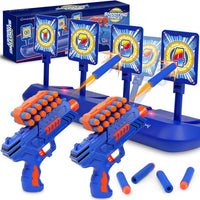 Digital Shooting Targets with Foam Dart Toy Blaster for Kids Shooting