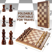 17 Inch Large Chess Set for Adults & Kids - 17 inches - image 2