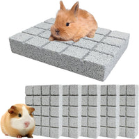 Hamiledyi 2PCS Rabbit Scratching Pads Bunny Lava Grinding Claw Pads - White-6pcs