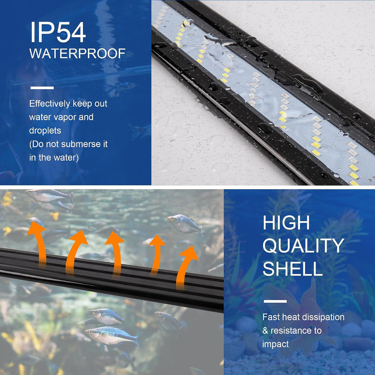 Led Aquarium Light, Full Spectrum Fish Tank Lights, Plants - 24-30 IN - image 4