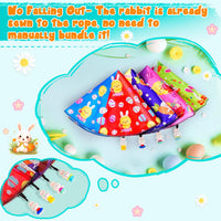 CPSYUB 6 Christmas mini parachute toys with bell keyring accessories - view 17