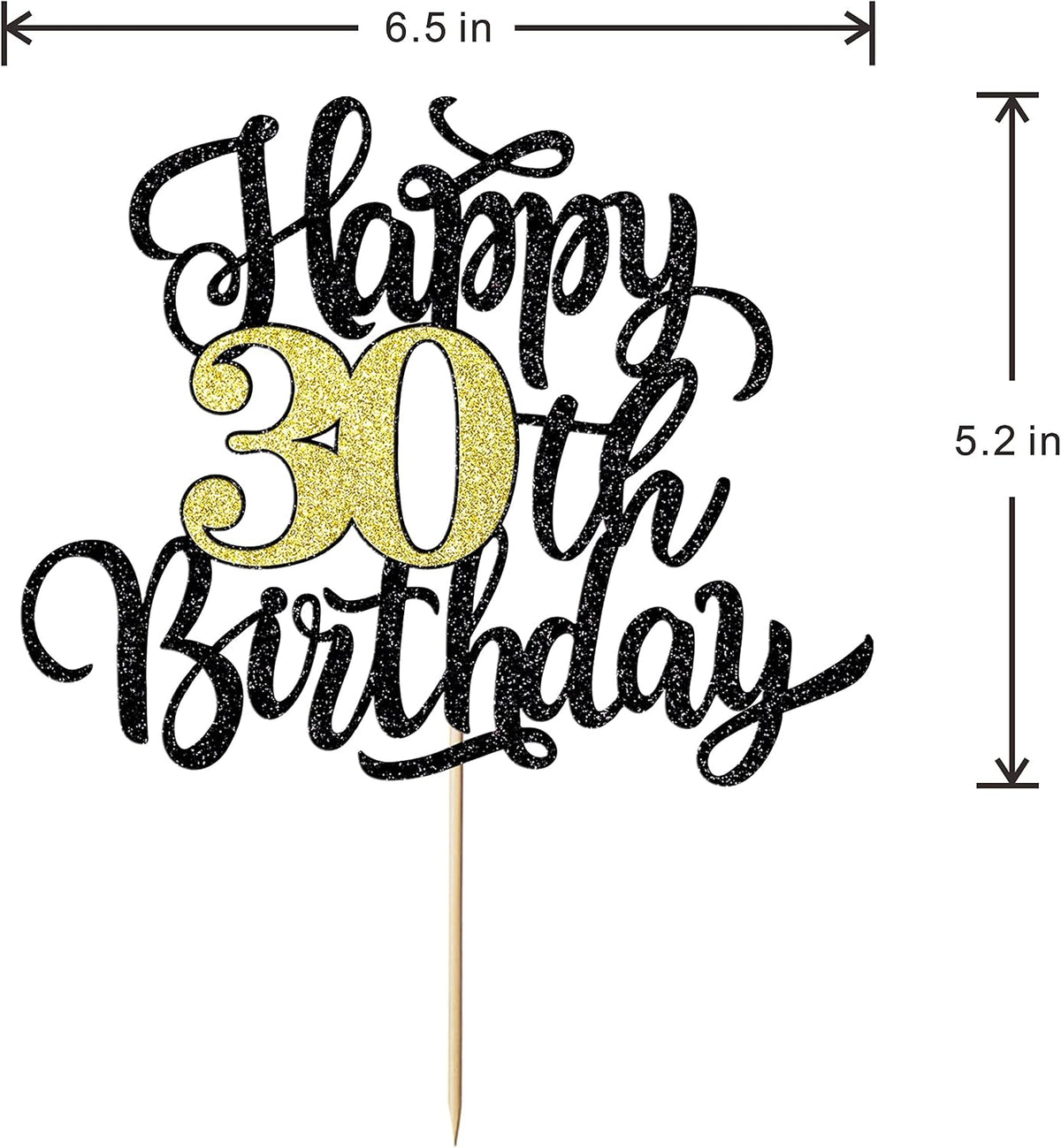 Happy 75th Birthday Cake Topper, 75th Birthday Cake Decorations – Fun for Kids & Family - 30 - image 2