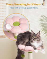 Flower Cat Tree for Indoor Cats - image 3