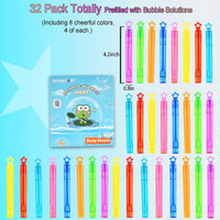 ritastar 32 mini bubble wands with Halloween designs in a gift box - view 32