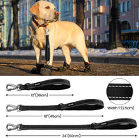 ZALER 1 ft short nylon traffic dog leash with padded neoprene handle - view 4