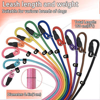 FOVRLZSE 5-Pack Dog Slip Leashes 4.6FT Nylon Training Lead - Mix Hue - image 2