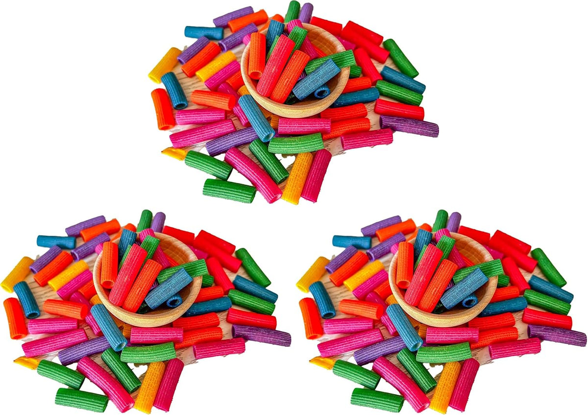 Sensory-N-Stuff rainbow colored elbow pasta sensory bin filler - view 3