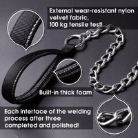 Heavy Duty Dog Chain Leash - 4 ft. x 5.0 mm (60-200 lbs.) - image 3