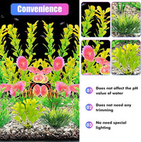 AQUANEAT Artificial Fish Tank Plants - Yellow - image 4