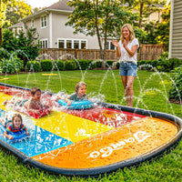 JAMBO Premium Triple Water Slide with 3 Bodyboards - 25ft Triple Lane - image 4