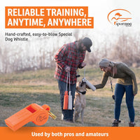 SportDOG Roy Gonia Special Whistle, Orange with Pea - With Pea - image 2