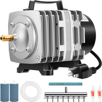 VIVOSUN 634GPH Aquarium Air Pump Commercial Air Pump with Aluminum - 9"×7"-1110