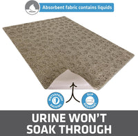 Drymate Cat Litter Box Mat, Litter Trapping Mat - Tan / 28x34 Inch (Pack of 1) - image 3